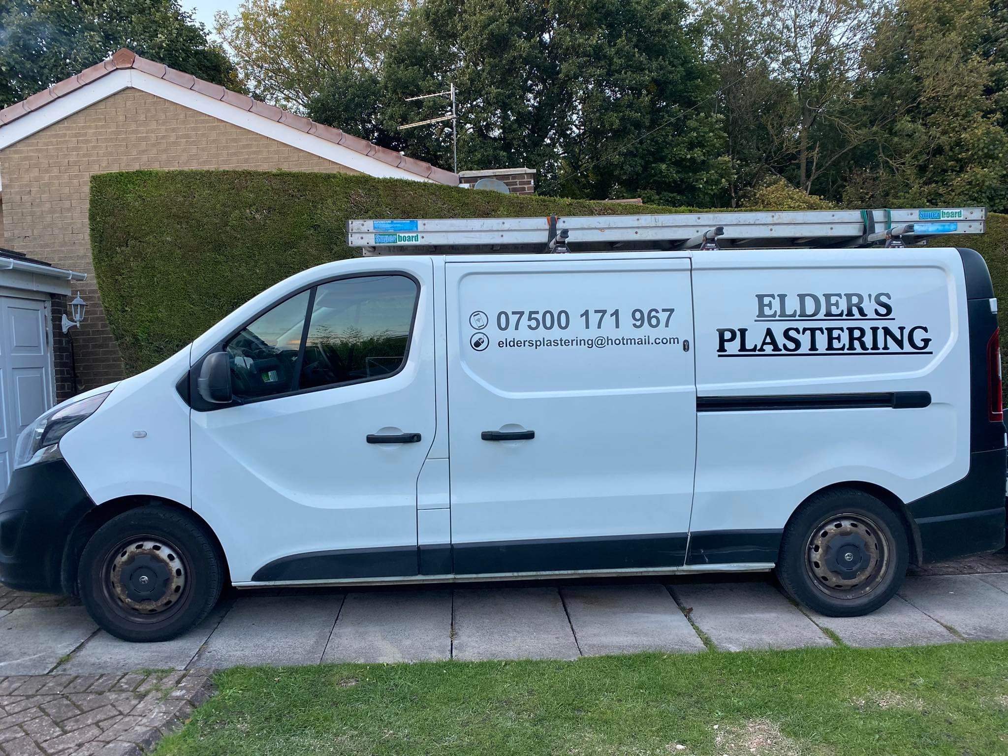 Professional plastering work with smooth wall and ceiling finishes
